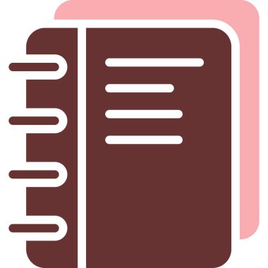 Kitap. Web simgesi basit tasarım