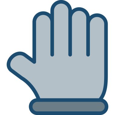 El hareketi simgesi - taslak biçimi