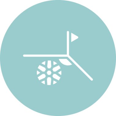 Modern simgenin vektör illüstrasyonu