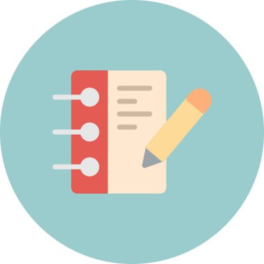 Kitap. Web simgesi basit illüstrasyon