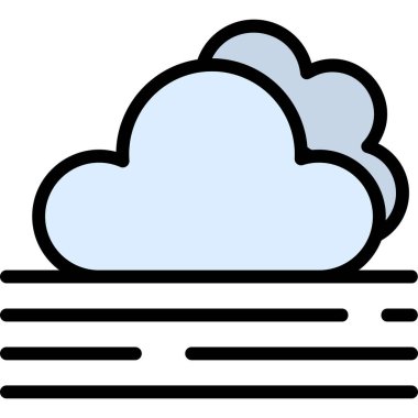 Bulut hesaplama simgesi. vektör illüstrasyonu