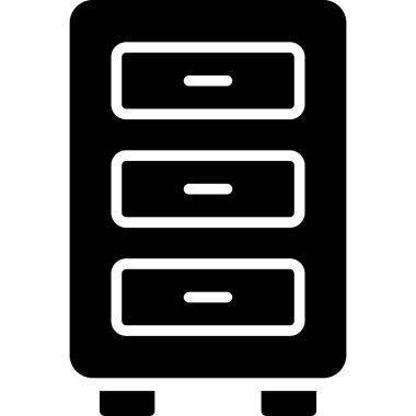 bilgisayar ağı vektör çizgisi simgesi dekoru