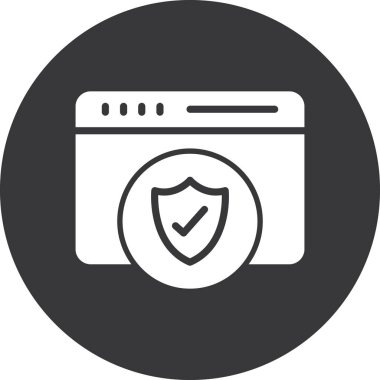 Koruma için ağ simgesi