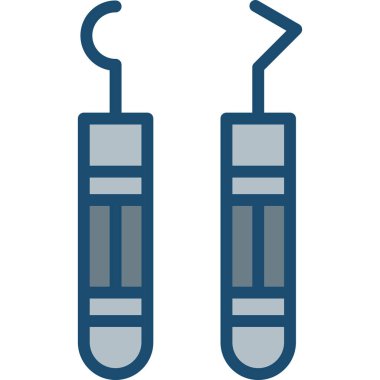 tıbbi deney tüpü simgesi