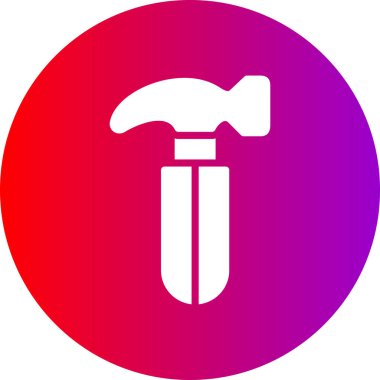 Balta. Web simgesi basit illüstrasyon