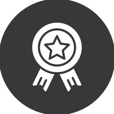 Beyaz arkaplanda izole edilmiş basit moda simgesi