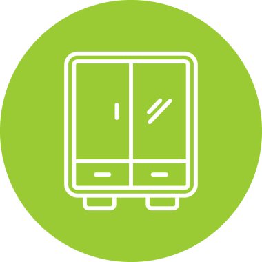 Benzersiz Batarya Vektörü Kabartma Simgesi