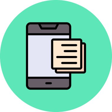 cep telefonu vektör simgesi