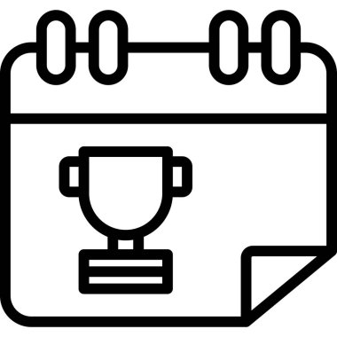 kupa simgesi, vektör illüstrasyonu