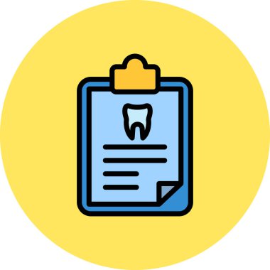 vektör diş bakımı simgesi