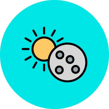 Seo simgesinin vektör illüstrasyonu