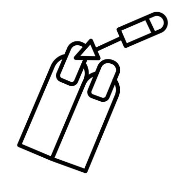 Kalem simgesi. Taslak çizimi. Web için çizim vektörü sembolü