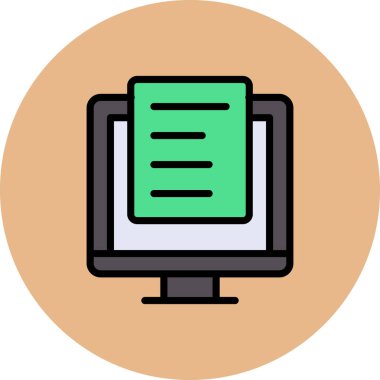 seo modern simgesinin vektör illüstrasyonu