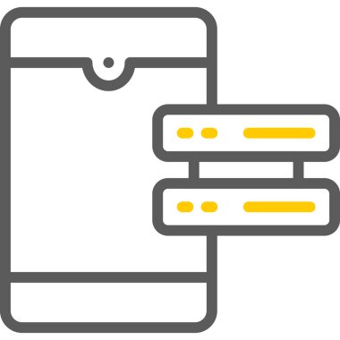 dizin web simgesi, basit vektör illüstrasyonu