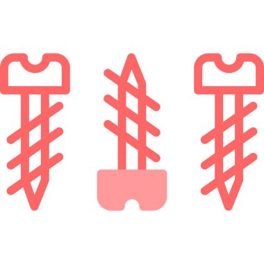 Çizgi çapraz tırnak simgesi beyaz arkaplanda izole. Manikür... renkli taslak konsepti. vektör.