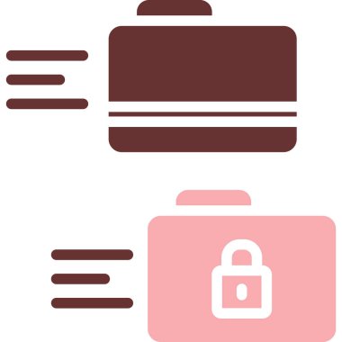 torba simgesi, vektör illüstrasyonu