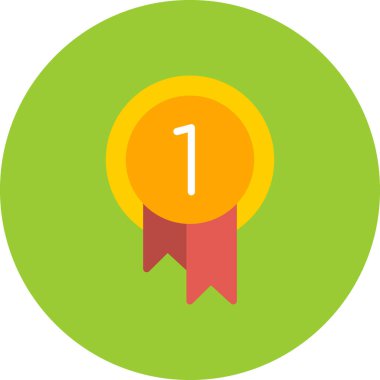 ödül madalya kutsal kişilerin resmi, vektör çizim