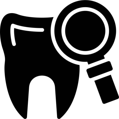 diş vektörü kabartma tasarımı