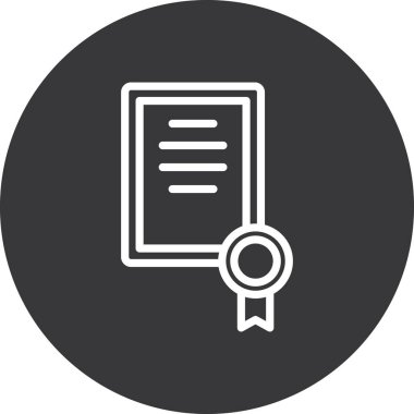 Modern eğitim ikonunun vektör illüstrasyonu