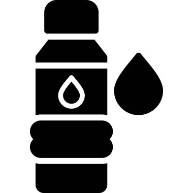 yağ simgesi, vektör illüstrasyonu