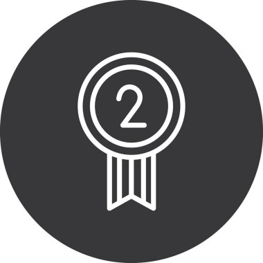 ödül simgesi modada izole edilmiş arkaplan