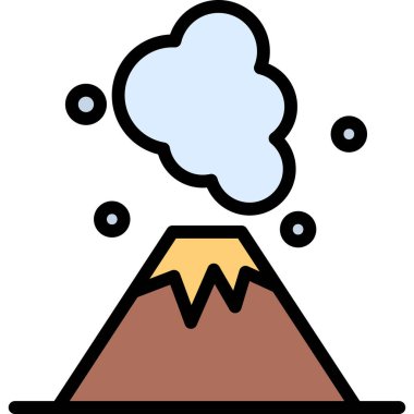 Volkan patlaması ikonu