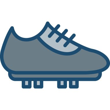 ayakkabı ikonu vektör illüstrasyonu