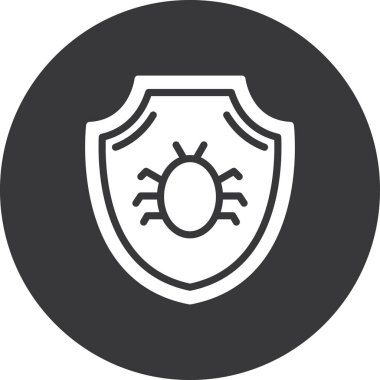 Koruma kalkanı vektör illüstrasyonu