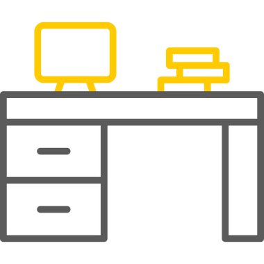 mobilya kutsal kişilerin resmi, vektör çizim