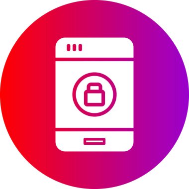 Vektör mobil ağ simgesi