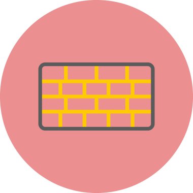 Modern bir simgenin vektör illüstrasyonu