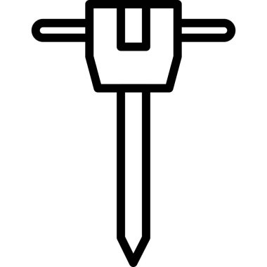 Kılıç. Web simgesi basit tasarım