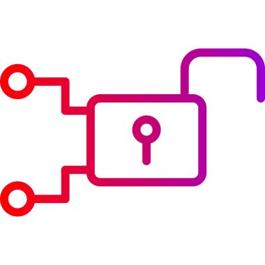 anahtar simgesi. vektör illüstrasyonu