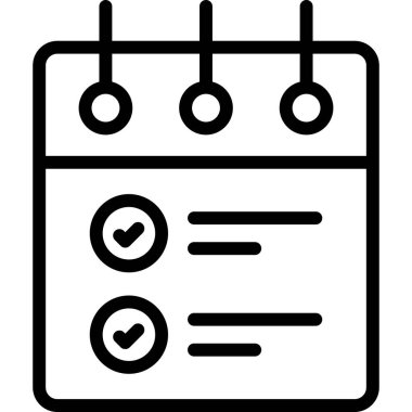 takvim tarihi olay simgesi ana hat biçiminde