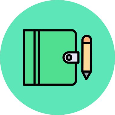 Eğitim simgesinin vektör illüstrasyonu