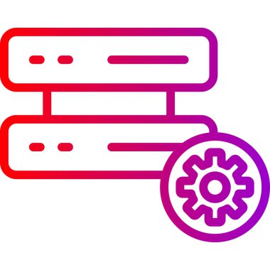 seo modern simgesinin vektör illüstrasyonu