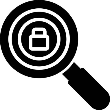 Ara. Web simgesi basit illüstrasyon