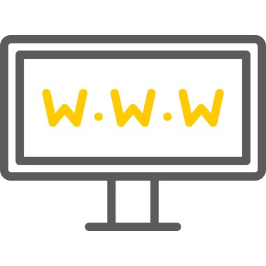 Web tasarım vektör renk simgesi