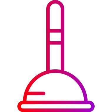 Tek bir izole simgenin vektör illüstrasyonu