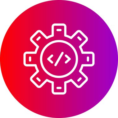 seo modern simgesinin vektör illüstrasyonu