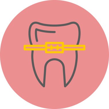 diş bakımı vektör simgesi