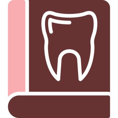 diş simgesi vektör illüstrasyonu