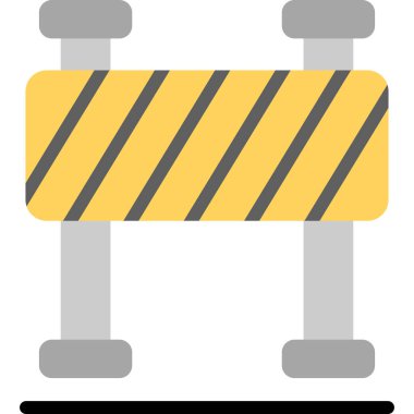 bariyer bariyeri simgesi doldurulmuş - sınır biçimi