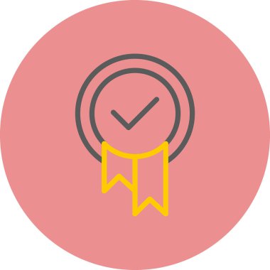 Ödül. Web simgesi basit illüstrasyon