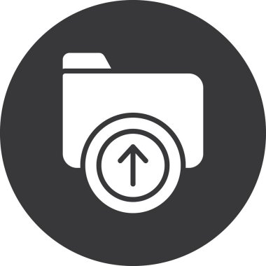 Modern kamera simgesinin vektör illüstrasyonu