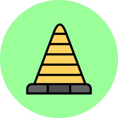 piramit vektör simgesi modern basit tasarım