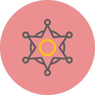 vektör düz güneş simgesi