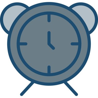 Alarm saati, basit simge