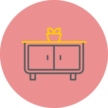 Mobilyaların vektör simgesi