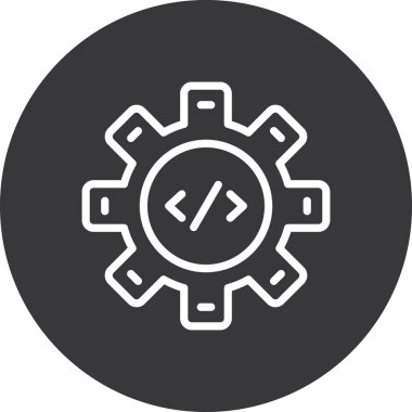 seo modern simgesinin vektör illüstrasyonu